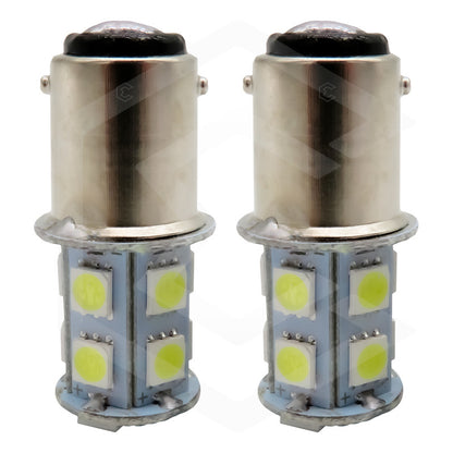 2 Focos 1157 1156 1176 3157 7440 7443 13 Leds  Estrobo 12v