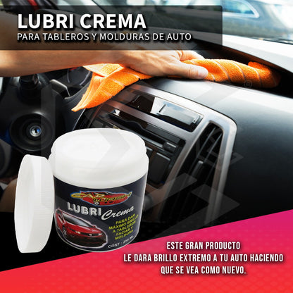 2 Abrillantador Automotriz De Tableros Facias Molduras 250ml Beige