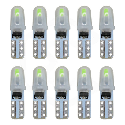 Kit 10 Focos Led Tablero Cluster T5 2721 12v 7 Colores