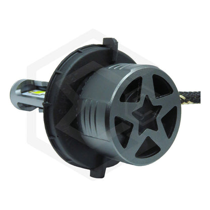 Kit Focos H13 24 Led Csp 9-30v 27w Reales Alta Y Baja 8000lm H13