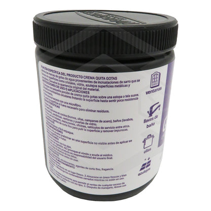 3 Crema Quita Gotas Vidrios Y Cristales Pieza 300 Ml Margrey