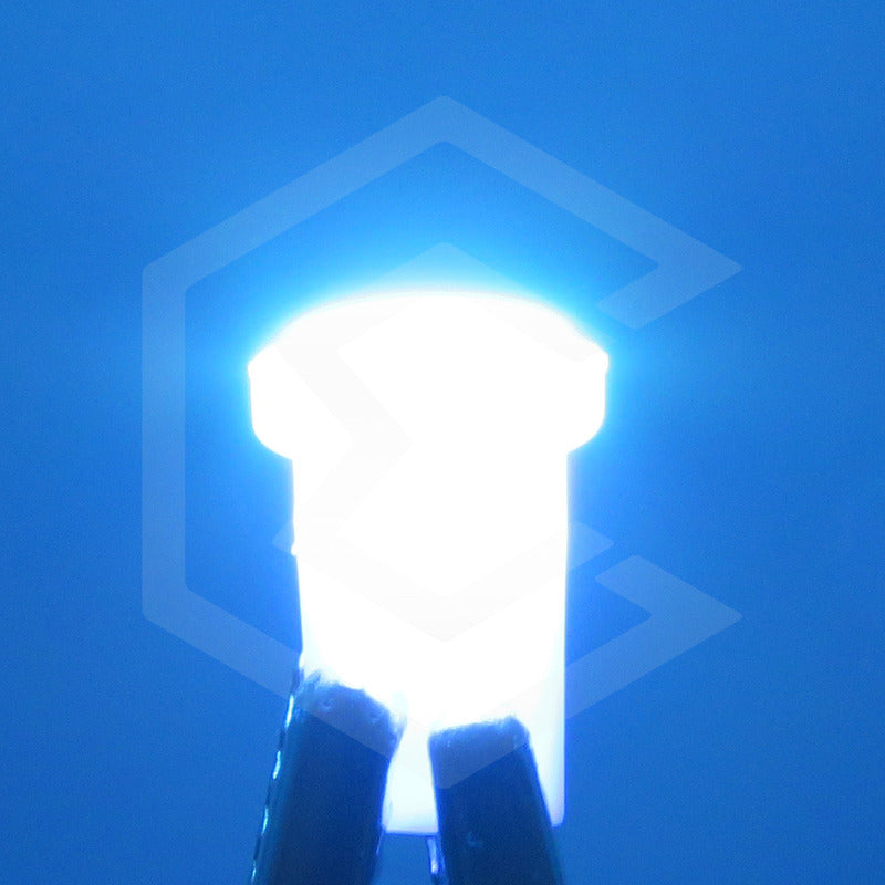 Kit De 10 Focos De Pellizco T10 1  Led Cob Alta Potencia 12v