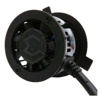 Kit Focos H7 Led Cob 10 Caras Cn Ventilador Alta O Baja 360° H7