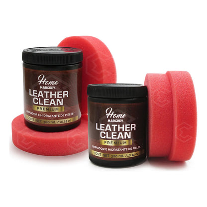 2 Limpiador Hidratante Piel Con Esponja Premium Margrey 300g