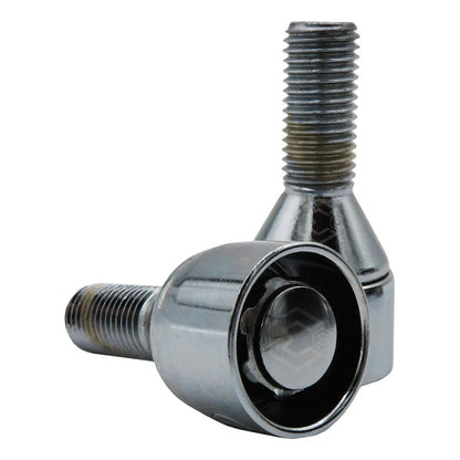 Juego De Birlos Seguros Para Rines C/ 2 Llaves 14x1.5 Corto