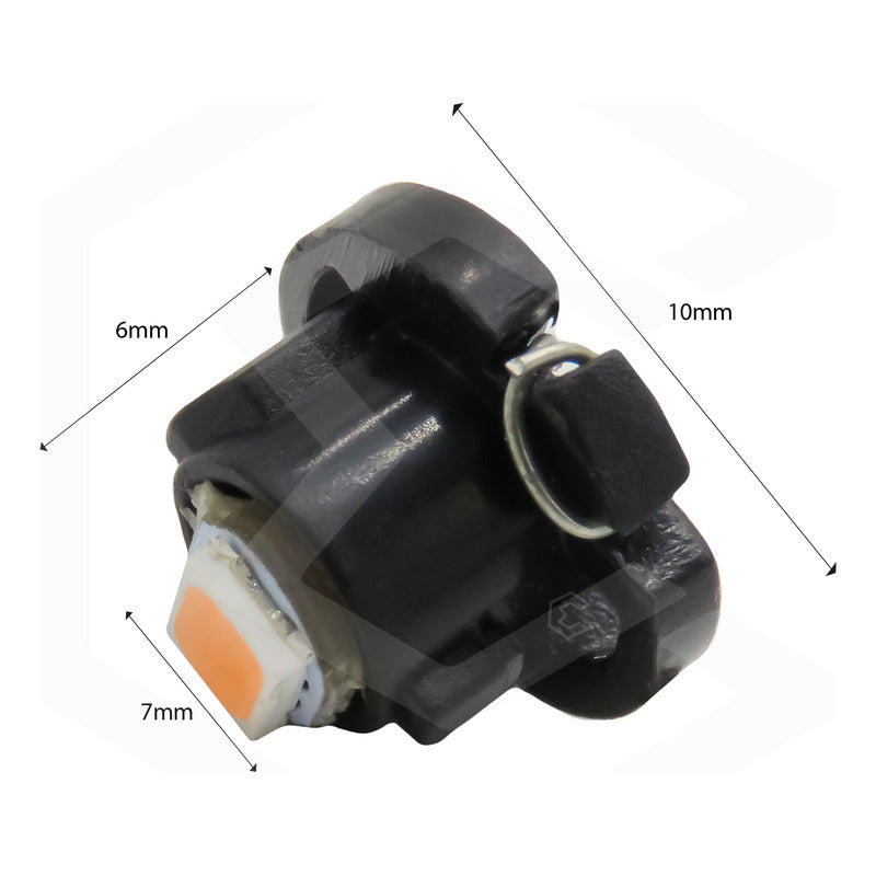 Kit 10 Focos Led T3 T4.2 T4.7 Clúster Para Tablero Fija 12v