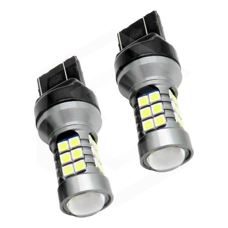 2 Focos 27 Led 1156 1157 3157 7440 7443 No Error Stop Cuarto
