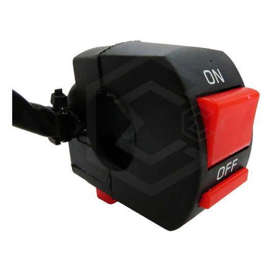 Switch Interruptor Para Moto Manubrio 2 Botones Marcha Led