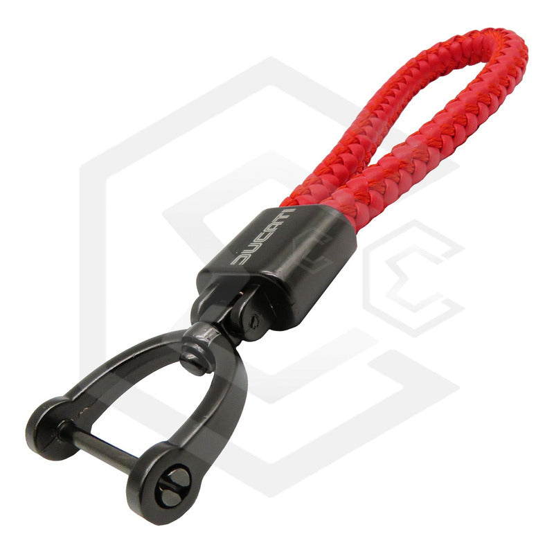 Llavero Para Moto Ducati 100% Piel Monster Diavel Panigale