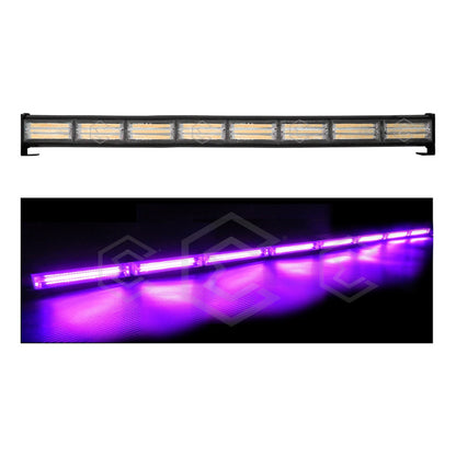 Barra Torreta Led Cob 8 Módulos Estrobo Código 16 Funciones