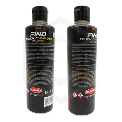5 Cera Liquida Para Auto Carnauba Fino Touch 500ml Margrey