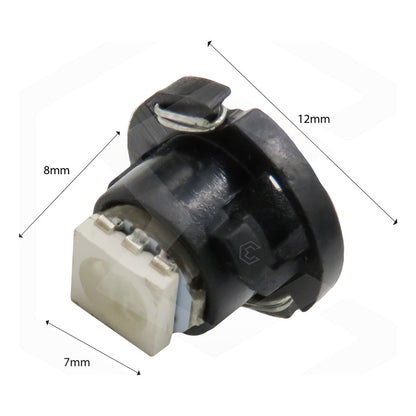 Kit 10 Focos Led T3 T4.2 T4.7 Clúster Para Tablero Fija 12v