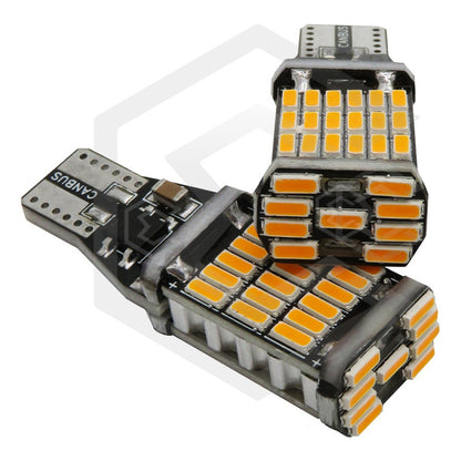 2 Foco De Pellizco Led T15 W16w T16 921 Canbus Para Reversa