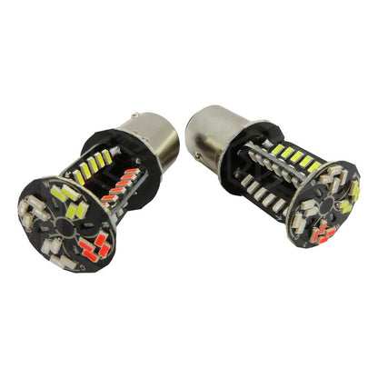 Par Focos 1157 64 Leds 4 Colores Rotativo Y Estrobo Cuartos