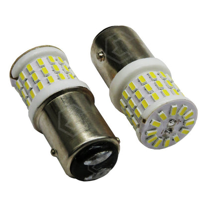 Par De Focos 1157 1034 2 Polos Canbus 57 Hiperled Fijo 12v