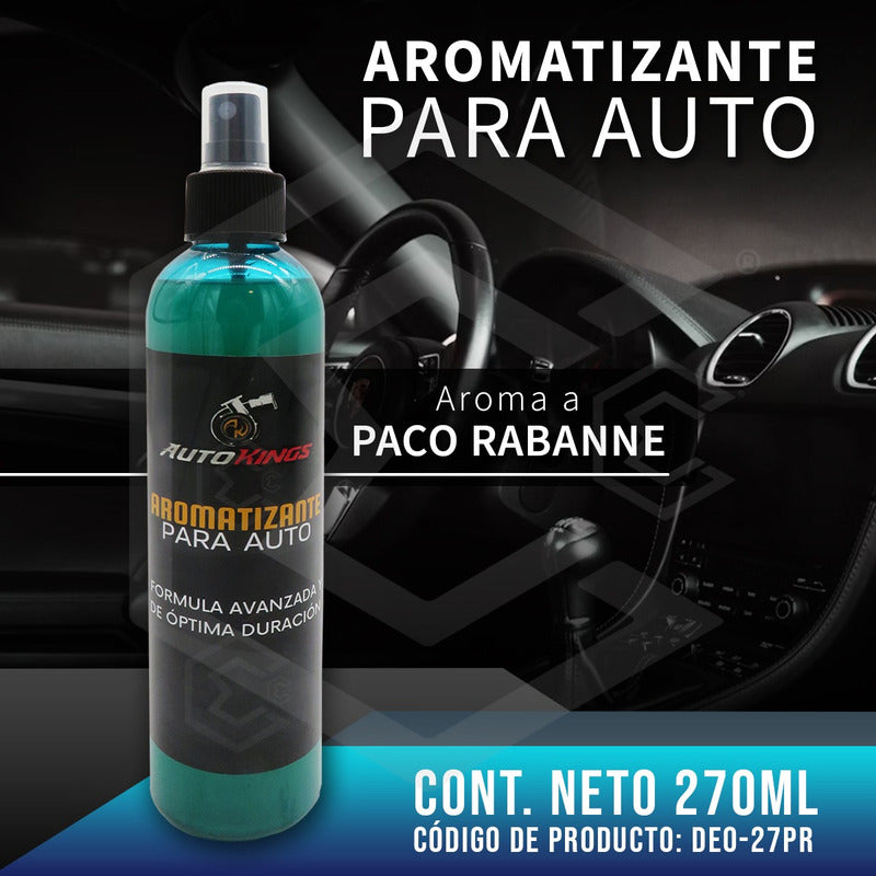 5 Aromatizantes Auto Desodorante Liquido Casa Oficina 270ml