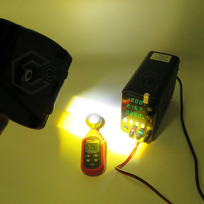 Par Faro Universal Cuadrado Bicolor Rojo 16 Hiper Led 12-24v