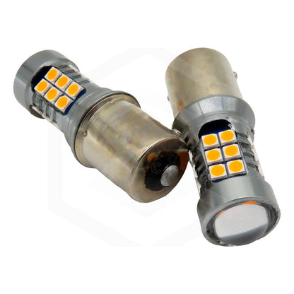 2 Focos 27 Led 1156 1157 3157 7440 7443 No Error Stop Cuarto
