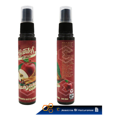 2 Aromatizante Botella Spray Liquido 60ml Auto Casa Ambiente