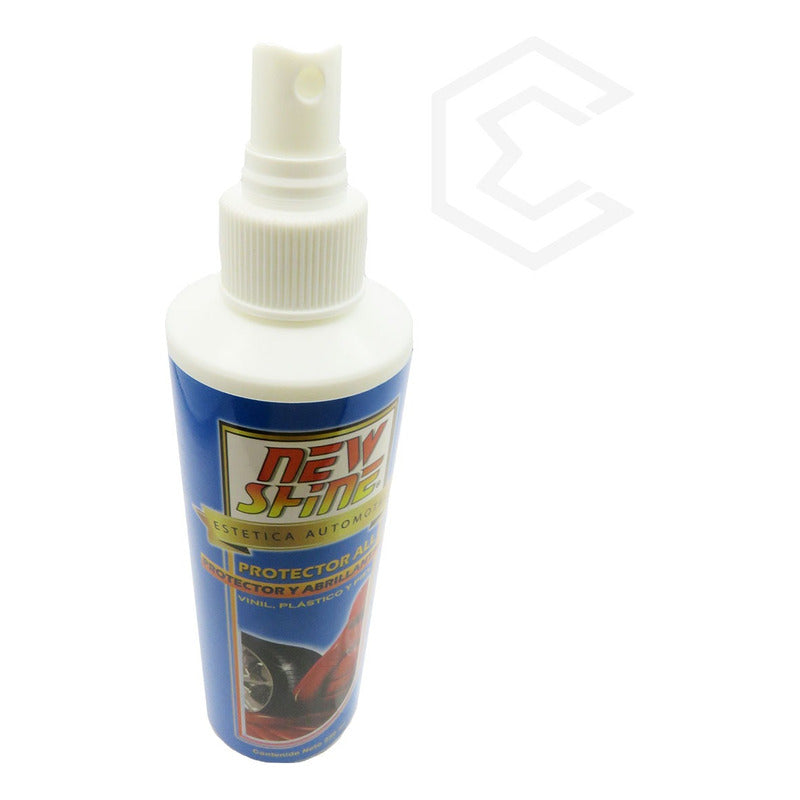 Protector All Brillo Renueva Vinil Plastico Piel Sin Aroma Blanco