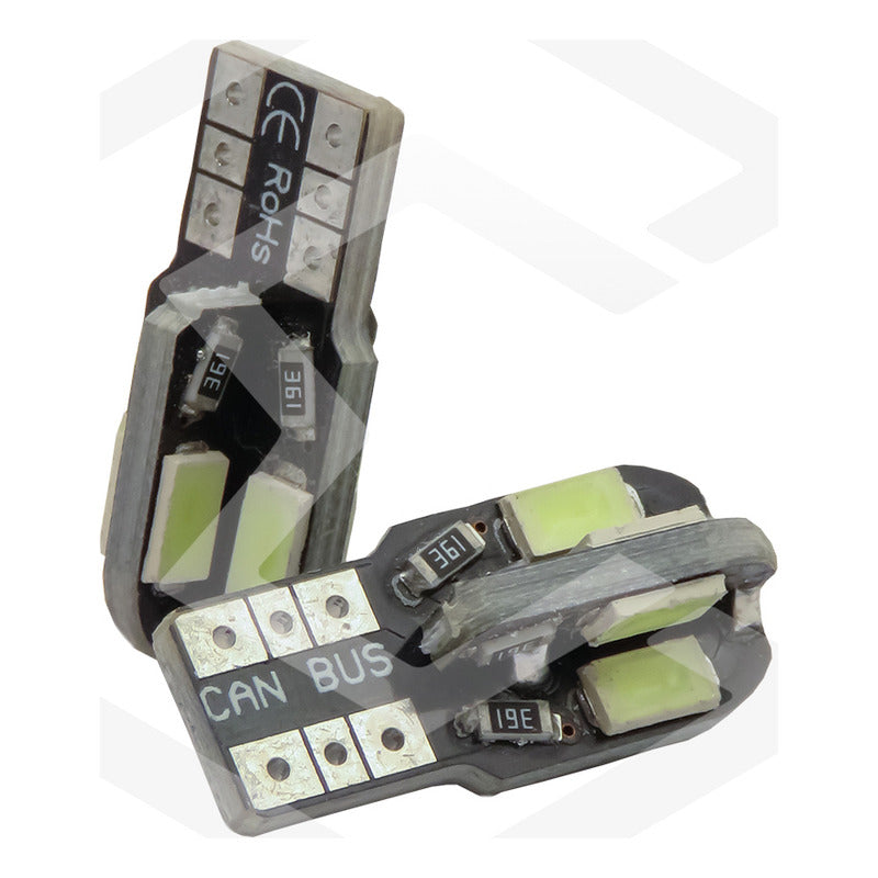 Par Focos De Pellizco 8 Led Canbus Alta Intensidad 12v