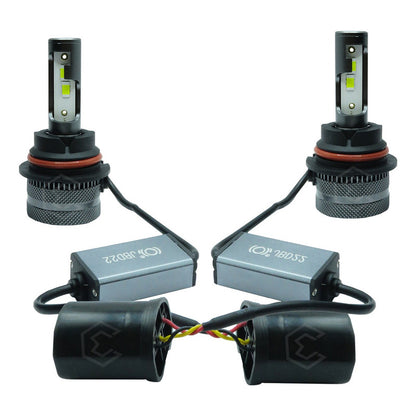 Kit Focos 9004 24led Csp 9-30v 37.3w Real Alta Y Baja 8000lm 9004