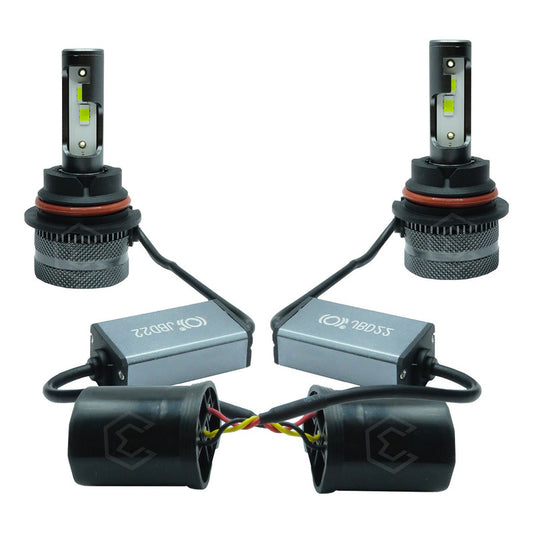 Kit Focos 9004 24led Csp 9-30v 37.3w Real Alta Y Baja 8000lm 9004