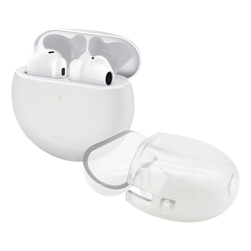 Funda Para Auriculares Huawei Freebuds 4 Uso Rudo Humo Y Neg