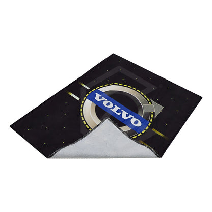 Toalla De Microfibra 55x40 Volvo C30 Xc60 Xc90 C40 Amarilla
