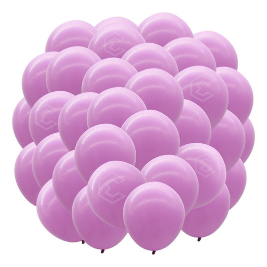 Bolsa 25 Globos Lila Uva Brillosos #18 Fiestas Bodas Latex Lila Uva