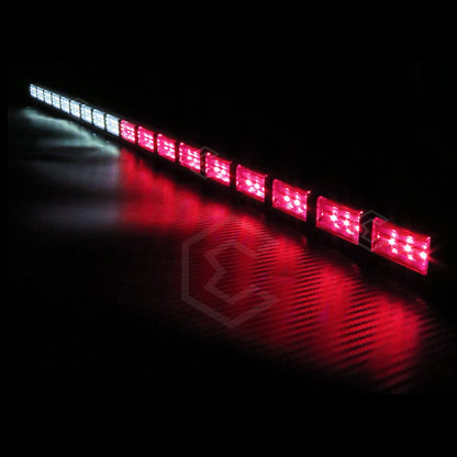 Barra 324 Led 19 Funciones 18 Módulos Bicolor Estrobo 12-24v