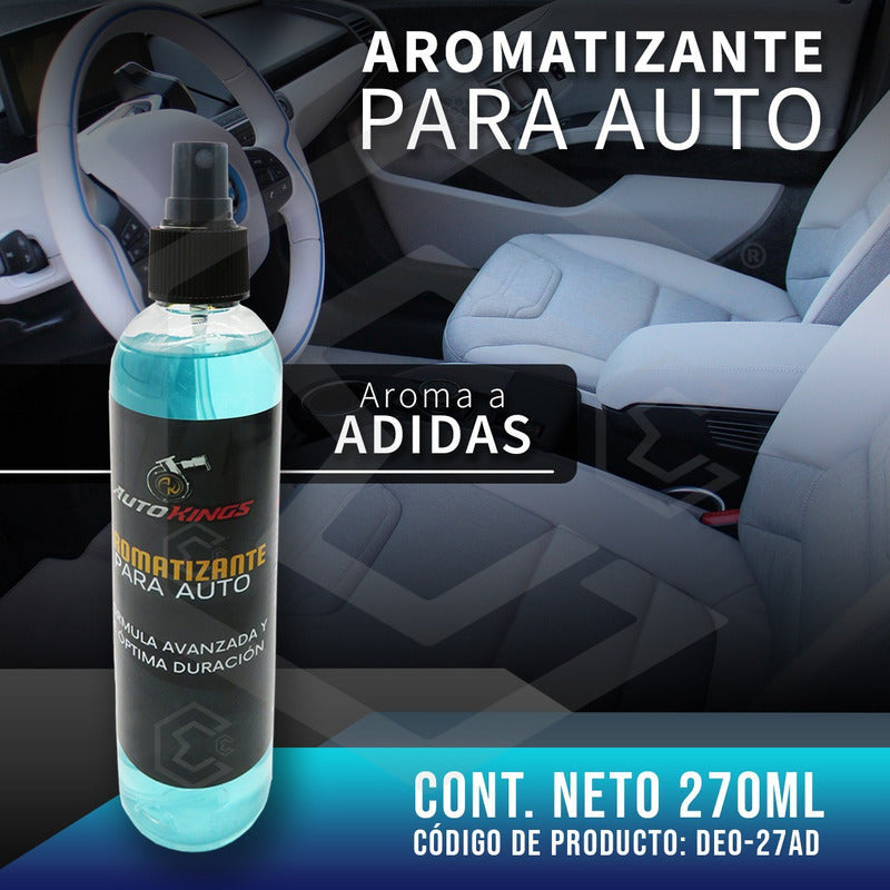 6 Aromatizante P Auto Desodorante Liquido Casa Oficina 270ml