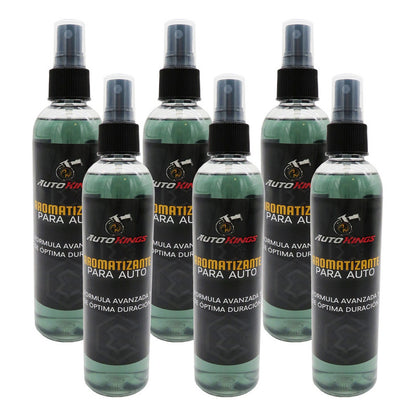 6 Aromatizante P Auto Desodorante Liquido Casa Oficina 270ml