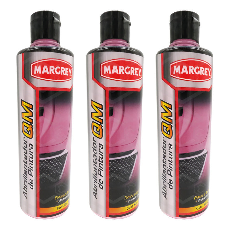 3abrillantador Cera Qm 500ml Pintura Acabado Cristal Margrey