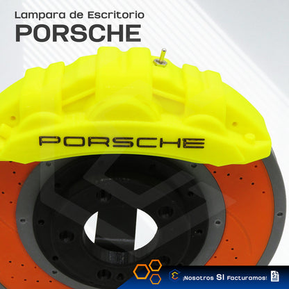 Lampara Led Disco Freno Porsche Caliper Decorativa 3d Petg