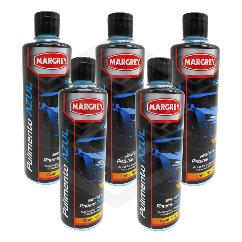 5pulimento 500ml Blanco,azul,rosa Alto Brillo Grano A Elegir