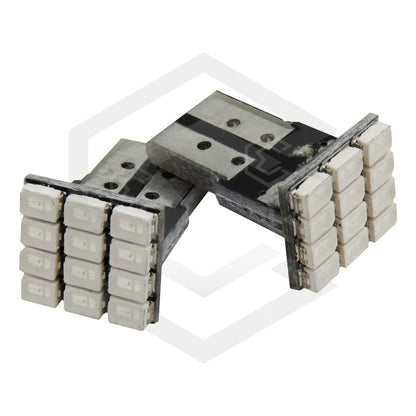 Par De Focos De Pellizco 12 Leds Luz Interior Alta Intencida