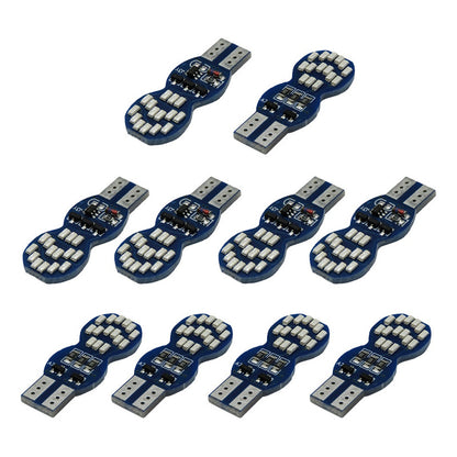 10 Foco De Pellizco T10 30 Led Secuencial Stop Direccional T