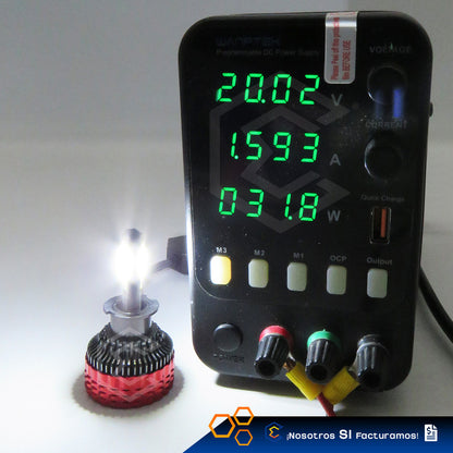 Kit 2 Focos 72 Led H3 Ventilador Alta Baja 15,000lm 12-24v H3