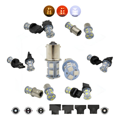 2 Focos 1157 1156 1176 3157 7440 7443 13 Leds  Estrobo 12v