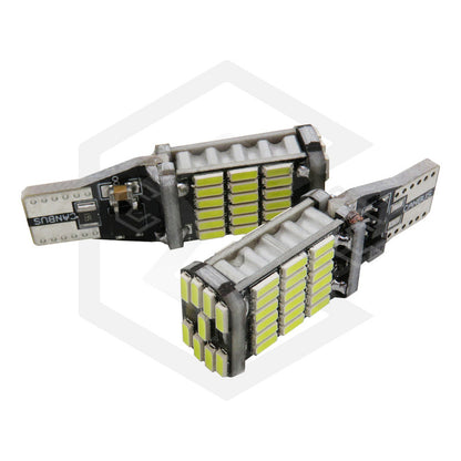 2pzs Focos Led T15 W16w Canbus 45 Smd 4014 1800lm Auto 12v
