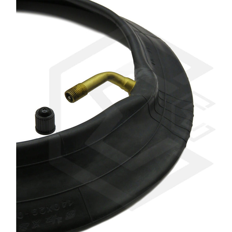 2 Cámaras Para Llantas 8.5x2 Pulgadas Scooter Eléctrico 90° Schrader