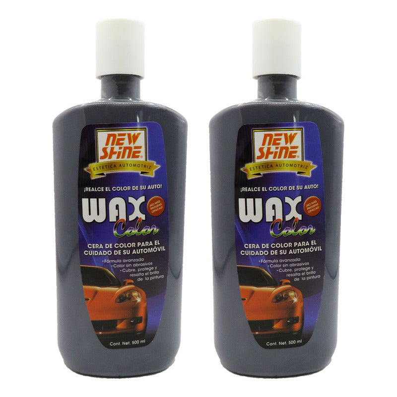 2 Cera Wax De Color Proteje Y Resalta El Brillo En Pintura