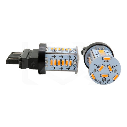 Par De Focos 1156 1157 30 Led Rotativo Estrobo Calaveras 12v