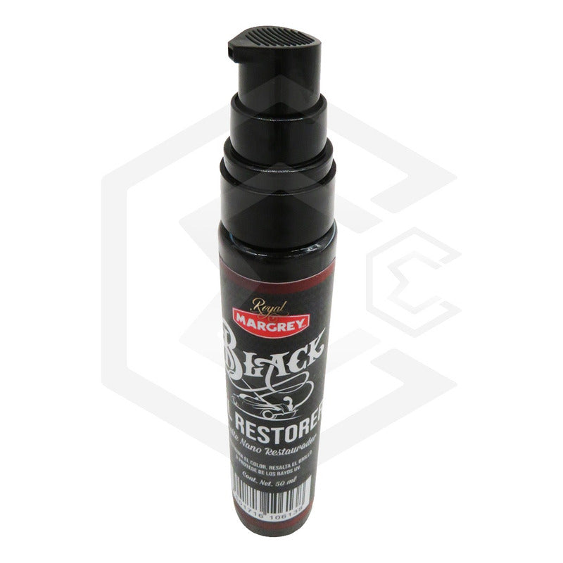 2 Restaurador De Plasticos Negros Oil Restorer 50ml Margrey