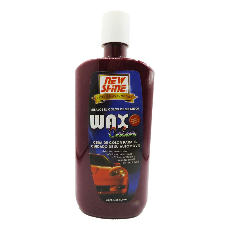 Cera Wax De Color Proteje Y Resalta El Brillo En Pintura