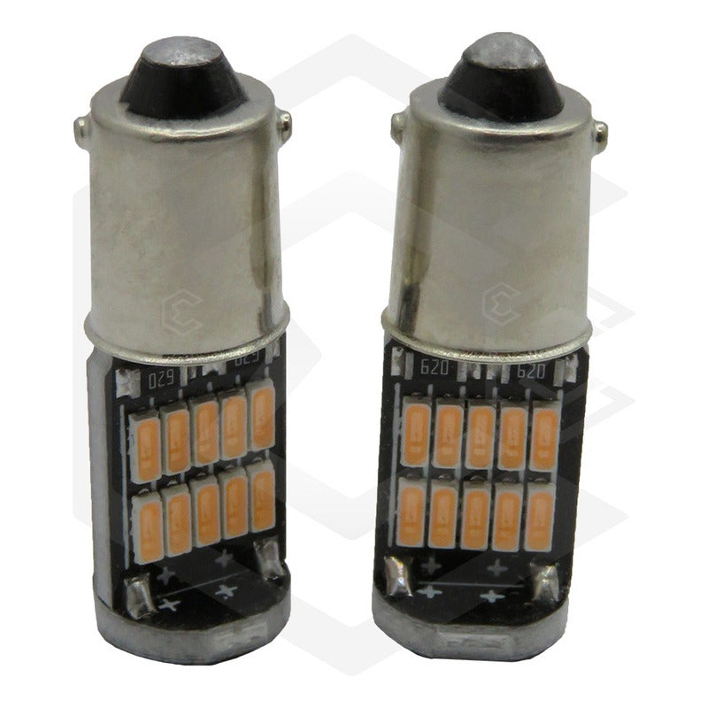 10 Focos De Pellizco 26 Led T11 Ba9s Bay9s Canbus 12v