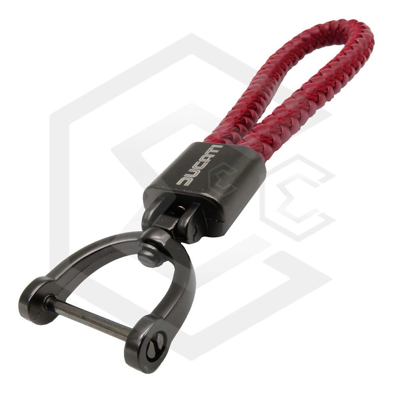 Llavero Para Moto Ducati 100% Piel Monster Diavel Panigale