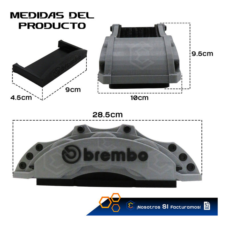 Porta Lápices Organizador Escritorio Brembo Caliper 3d Petg