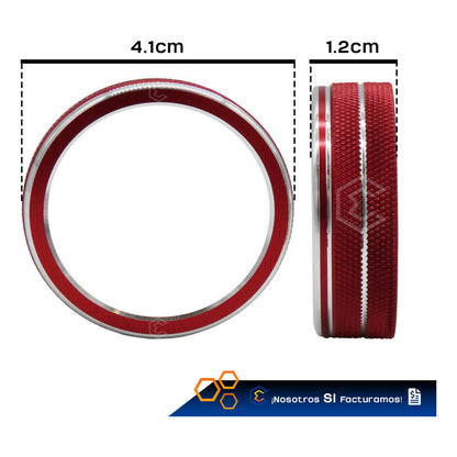 Anillo Embellecedor Control Aire Fr Ateca Passat Tiguan 3pza